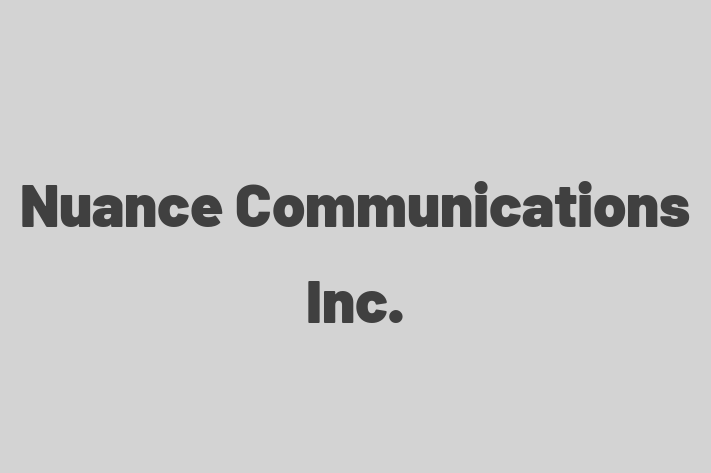 Software House Nuance Communications Inc.