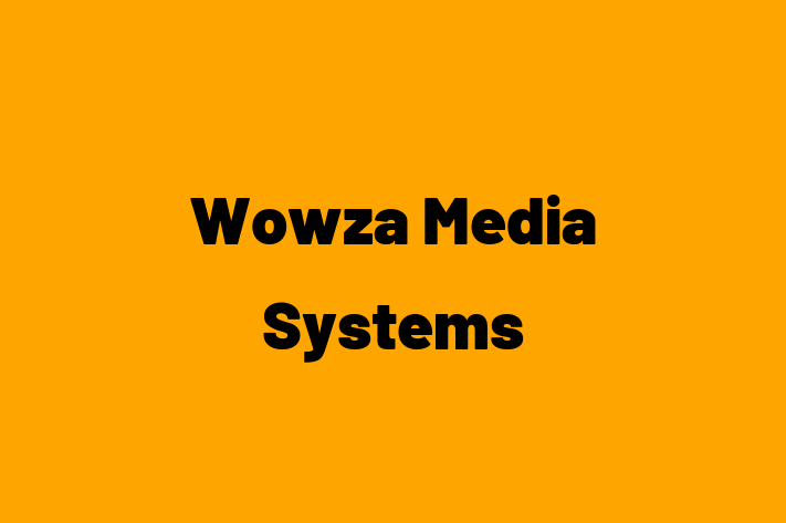 Application Development Company Wowza Media Systems