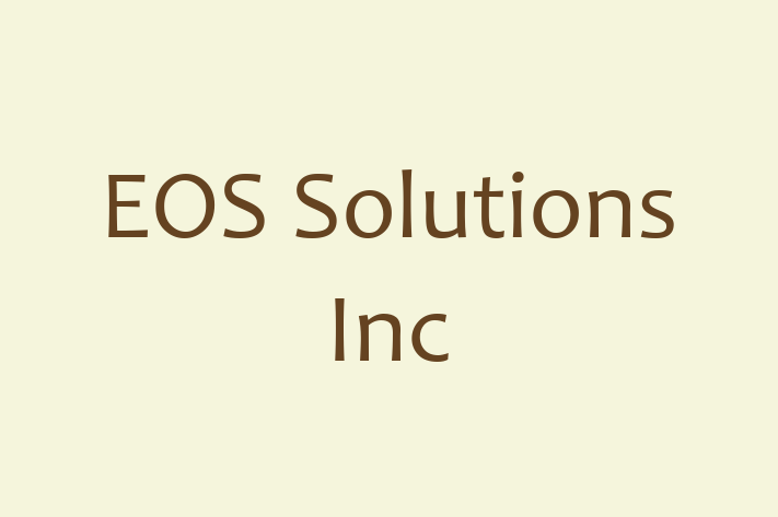 Technology Company EOS Solutions Inc