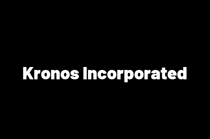 Software Development Firm Kronos Incorporated