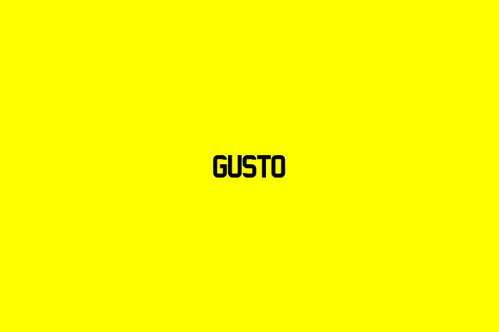 Software Development Company Gusto