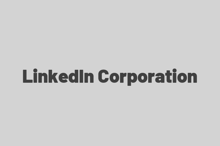 Tech Firm LinkedIn Corporation