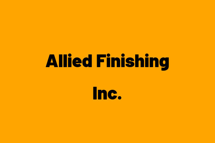 Employee Relations Allied Finishing Inc.