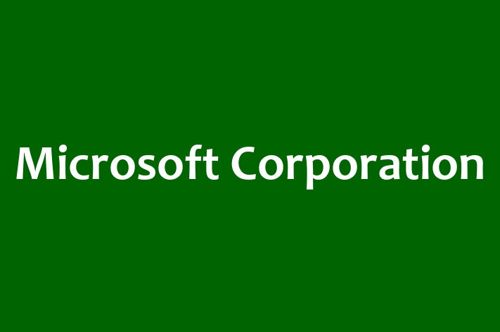 Tech Solutions Company Microsoft Corporation