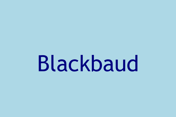 Software Solutions Provider Blackbaud