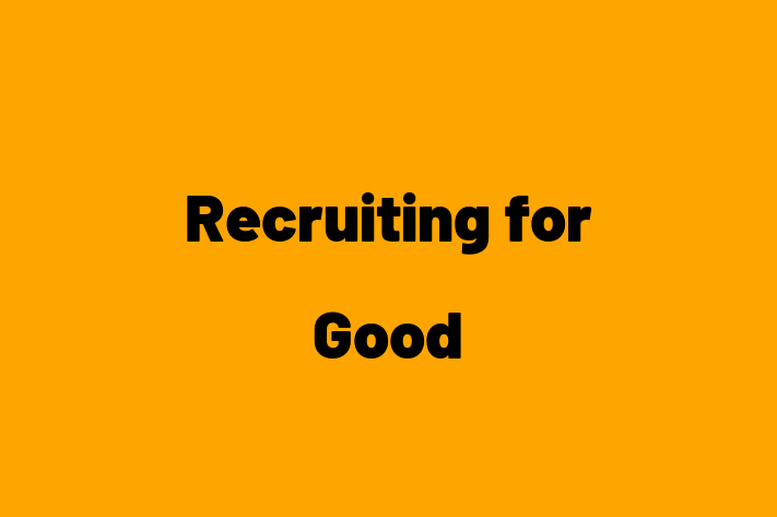 HR Administration Recruiting for Good