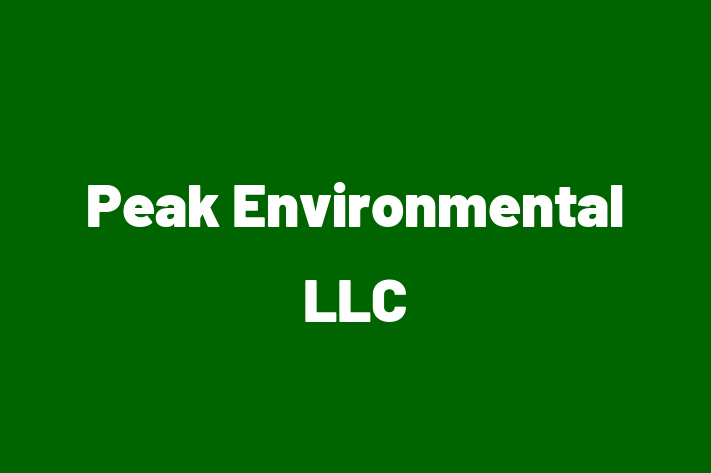 Software Solutions Provider Peak Environmental LLC