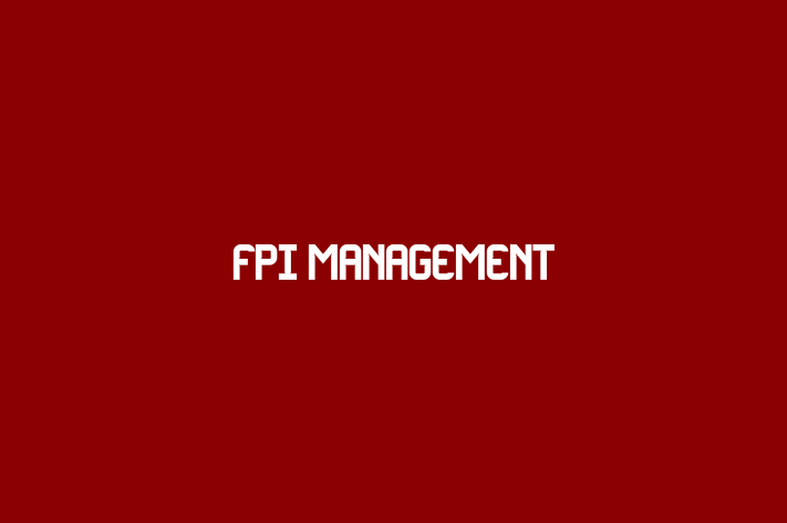 Human Resource Management FPI Management