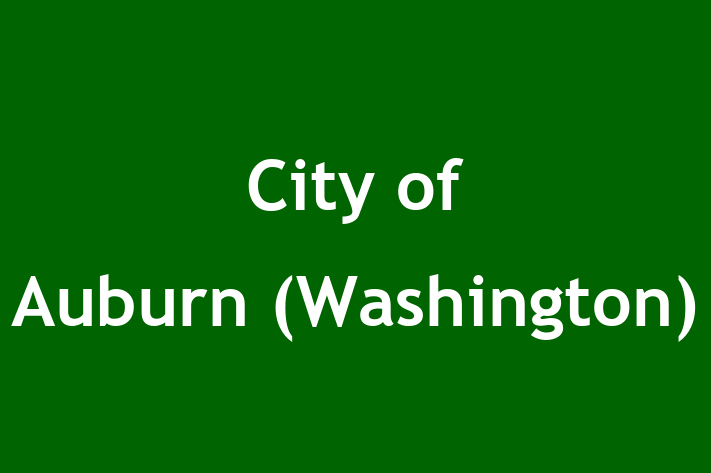 HR Administration City of Auburn Washington