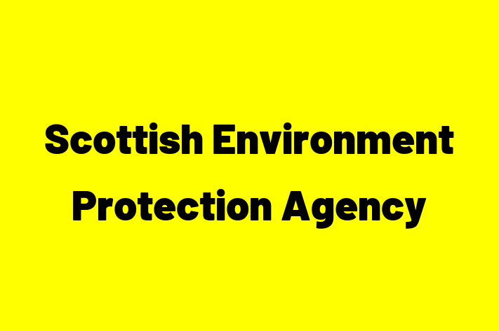 Software Services Company Scottish Environment Protection Agency