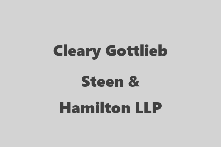 Labor Relations Cleary Gottlieb Steen  Hamilton LLP