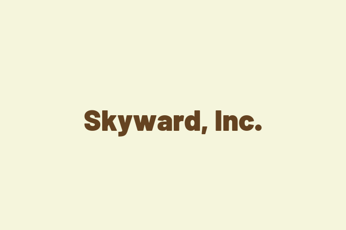 Tech Solutions Company Skyward Inc.