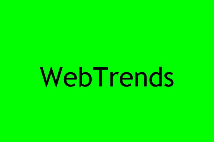 Software Development Firm WebTrends