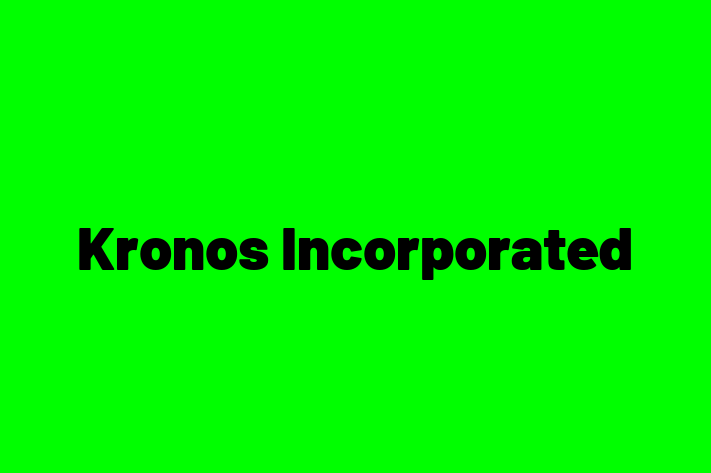 Software Services Company Kronos Incorporated