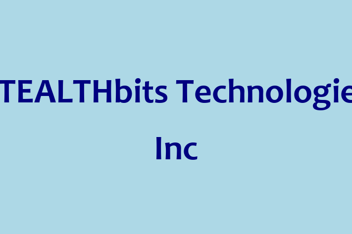 Technology Solutions Firm STEALTHbits Technologies Inc