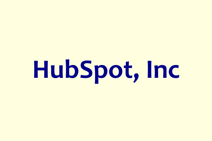 Technology Company HubSpot Inc