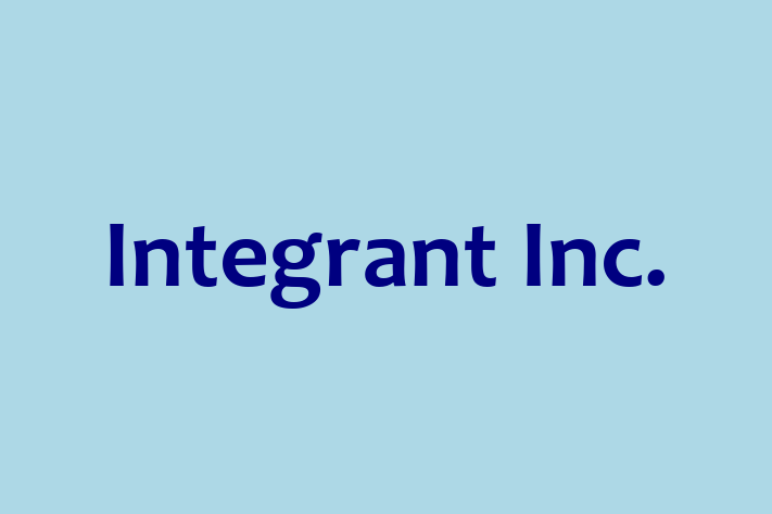 Software Solutions Provider Integrant Inc.