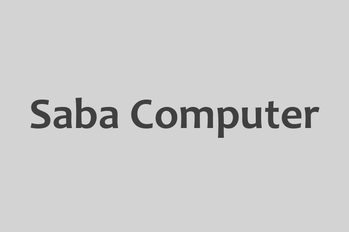 Software Engineering Company Saba Computer