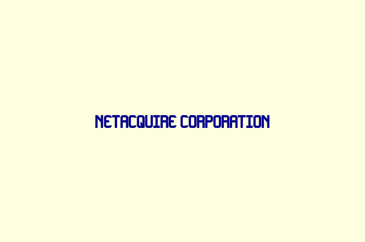 Workforce Management NetAcquire Corporation