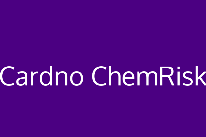 Software Consultancy Cardno ChemRisk