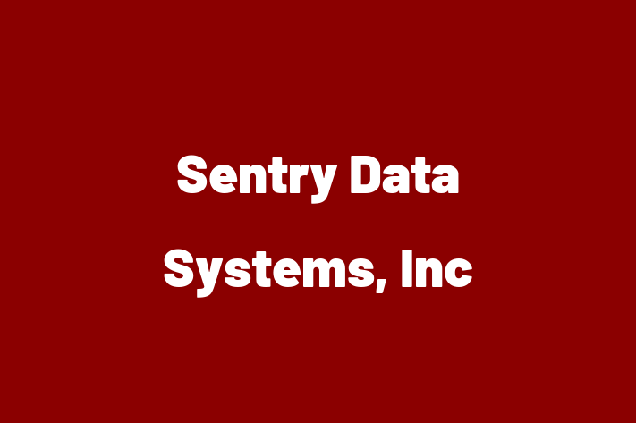 Tech Firm Sentry Data Systems Inc