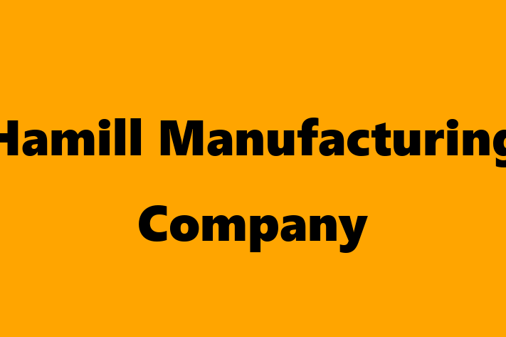 Human Capital Management Hamill Manufacturing Company