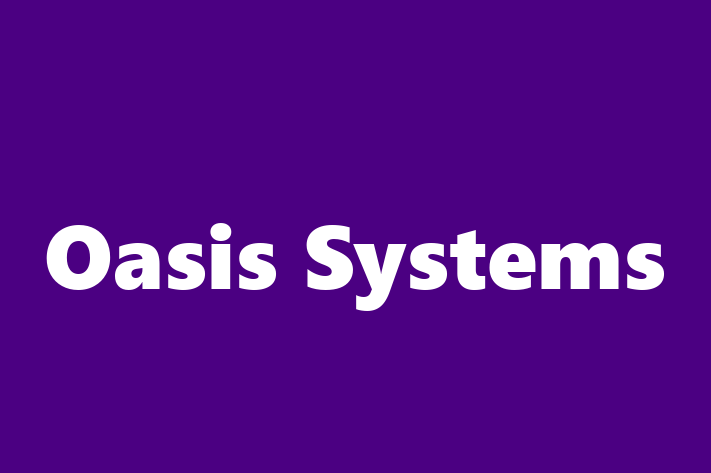 Software Development Company Oasis Systems