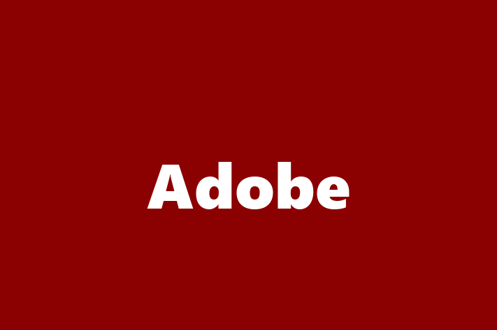 Tech Solutions Company Adobe