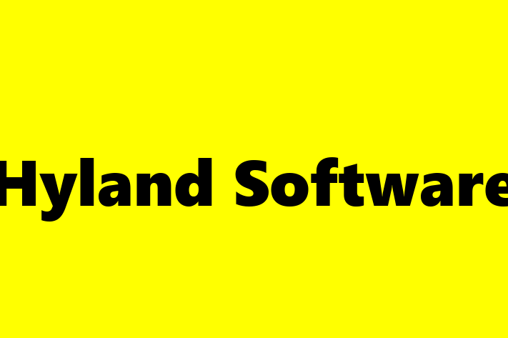 Tech Solutions Company Hyland Software