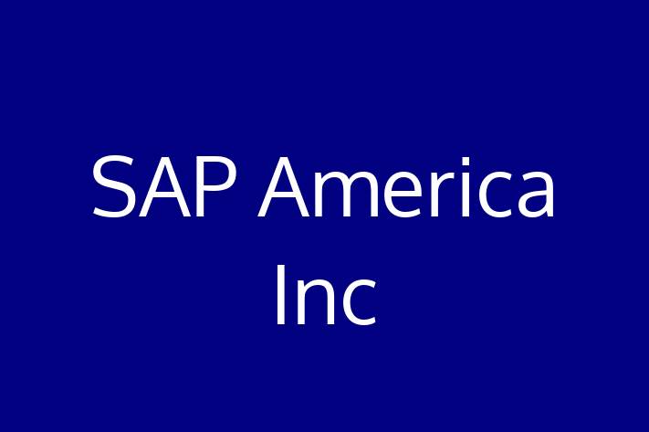 Tech Solutions Company SAP America Inc