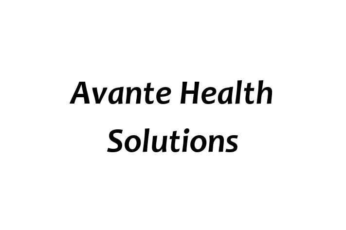 Employee Resource Management Avante Health Solutions