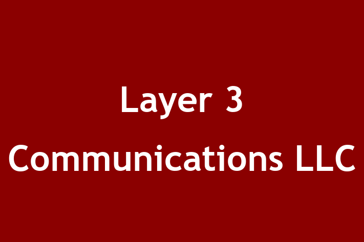 Digital Solutions Provider Layer 3 Communications LLC