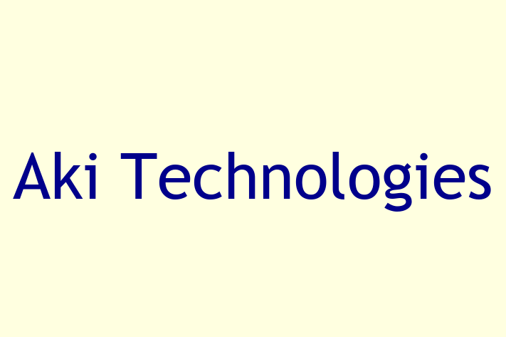 Application Development Company Aki Technologies