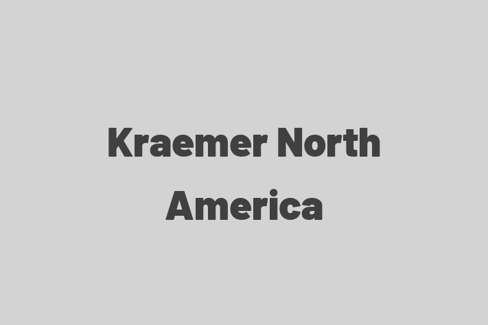 Talent Management Kraemer North America