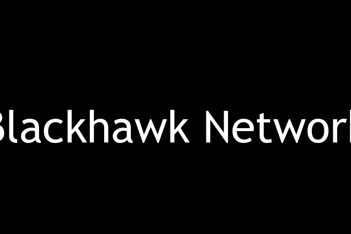 Technology Company Blackhawk Network