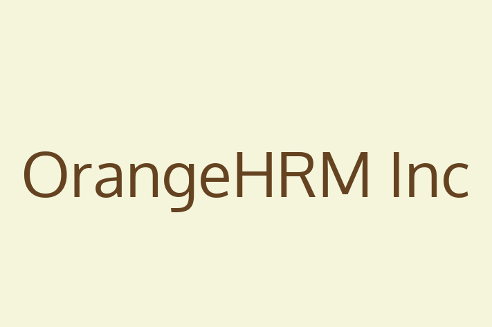 Technology Company OrangeHRM Inc