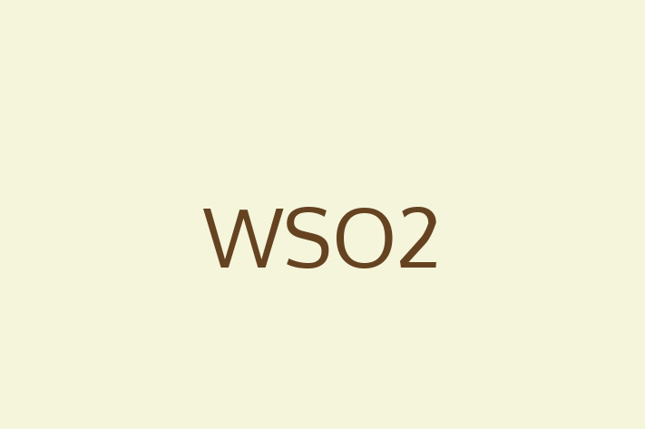 Software Solutions Provider WSO2