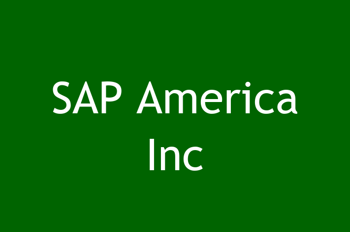 Software Firm SAP America Inc