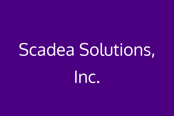 Software Firm Scadea Solutions Inc.