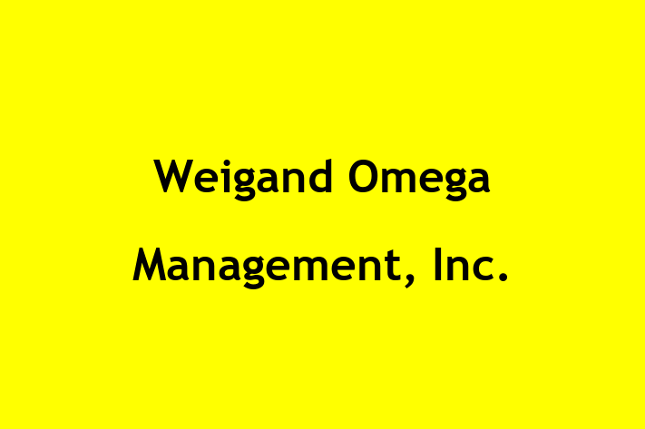 Human Resource Management Weigand Omega Management Inc.