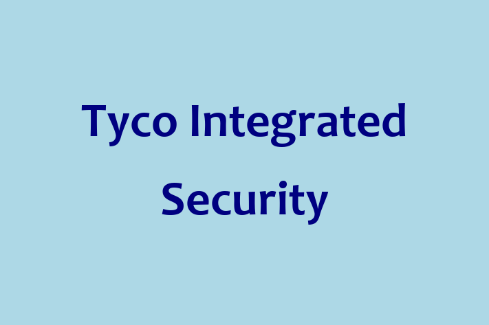 Software Development Company Tyco Integrated Security