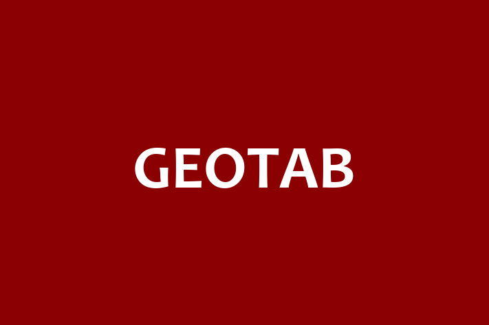 Software Engineering Company GEOTAB