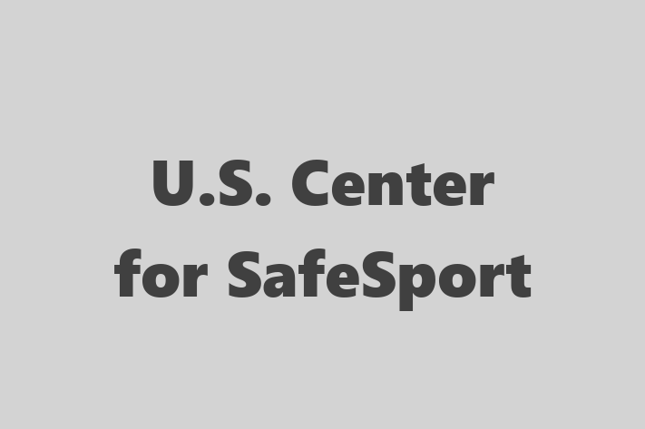 Human Resource Management U.S. Center for SafeSport