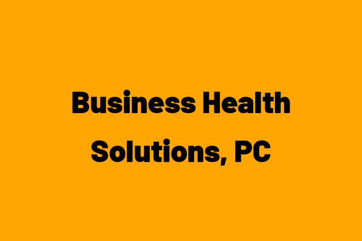 Software Services Company Business Health Solutions PC