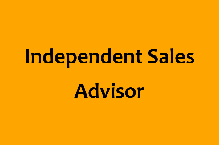 Tech Firm Independent Sales Advisor