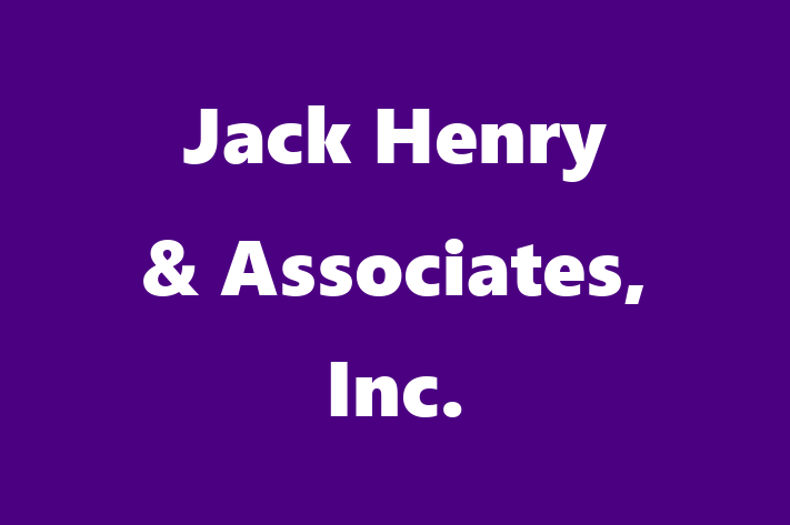 Software Firm Jack Henry  Associates Inc.