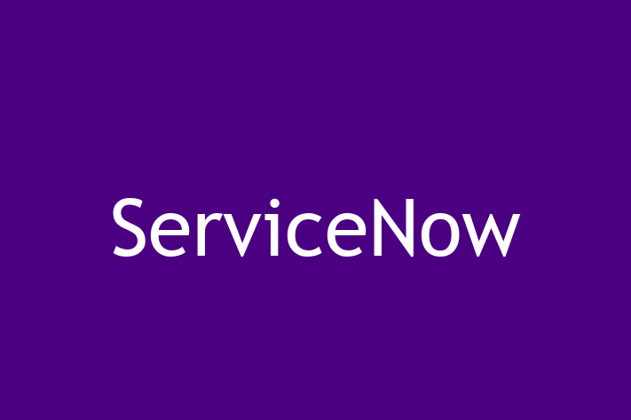 Digital Solutions Provider ServiceNow