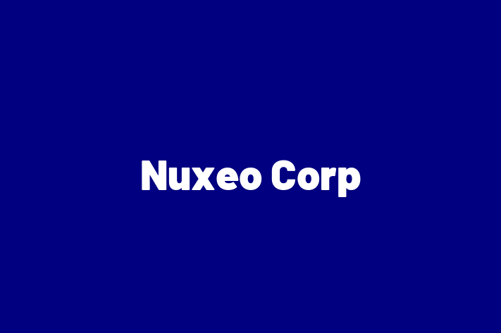 Software Development Firm Nuxeo Corp