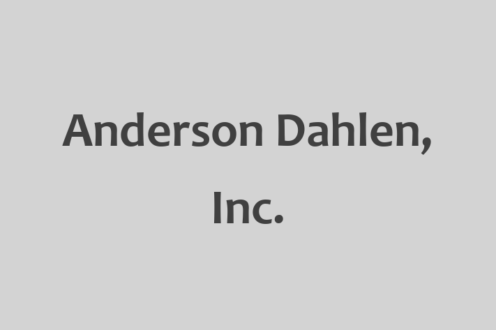 Personnel Management Anderson Dahlen Inc.