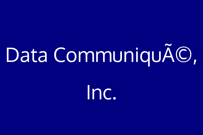 Tech Firm Data Communiqu Inc.